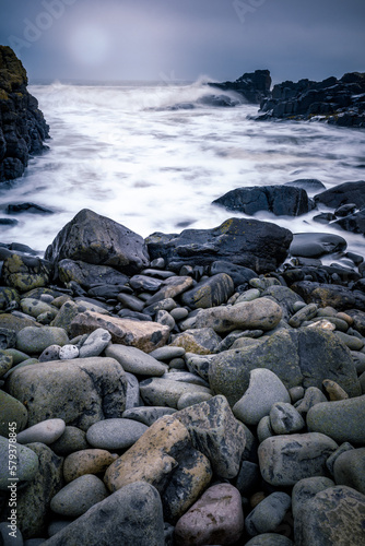 rocks on the beach © JMK