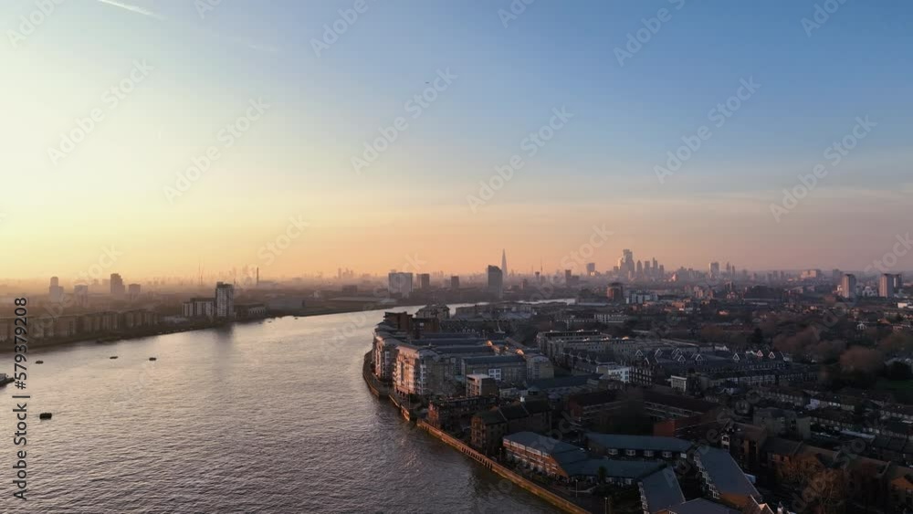 Beautiful aerial view of London England. Old Great Britain city. A lot of houses. River Thames .Amazing autumn town, with historical architectures and old buildings. Beautiful aerial view of London England. Old Great Britain city. A lot of houses. River Thames .Amazing autumn town, with historical architectures and old buildings.