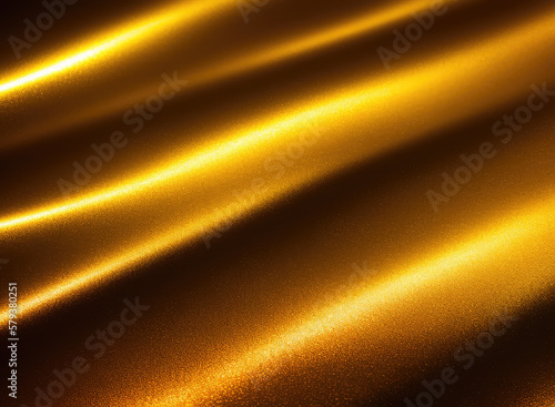 Abstract gold waves texture, with vivid colors. Generating with AI