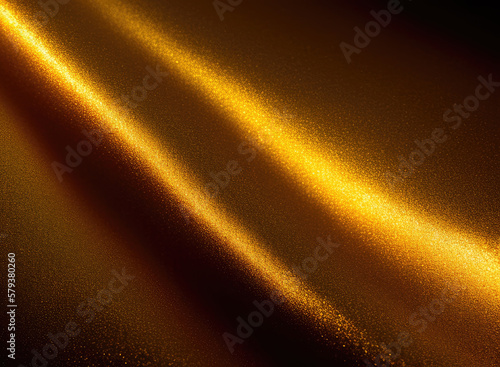 Abstract gold waves texture, with vivid colors. Generating with AI