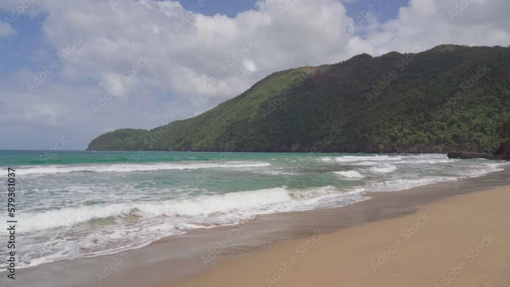 Tropical beach in the Caribbean. Valle beach. Tropical beach in the Caribbean. Valle beach.
