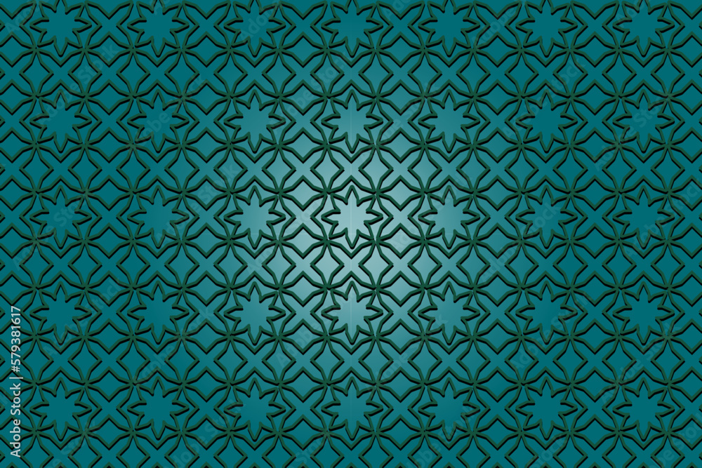 vector flat arabic pattern background vector flat arabic pattern background