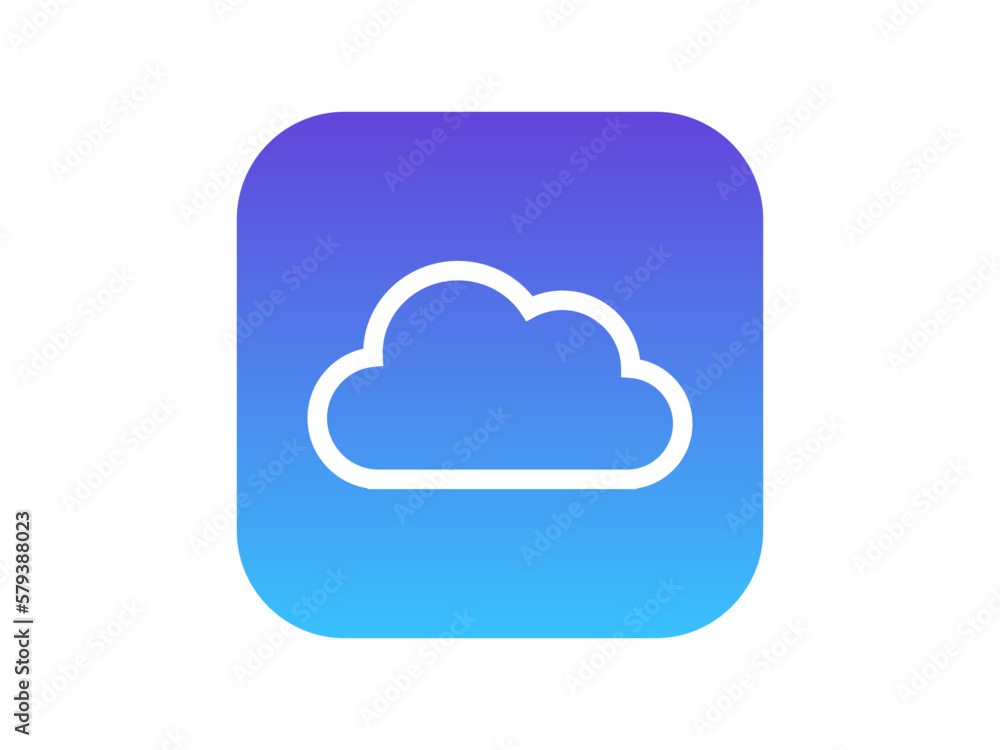 Cloud computing logo design vector Cloud computing logo design vector