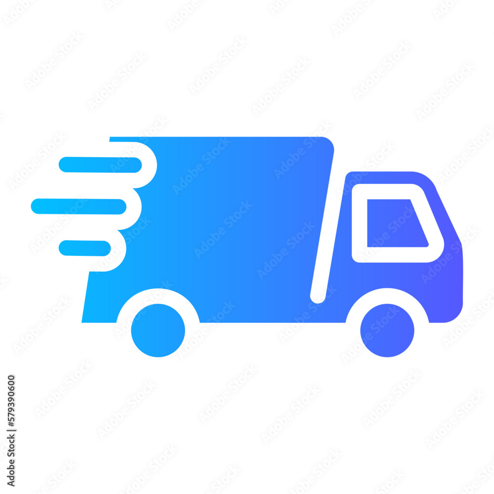 fast gradient icon fast gradient icon