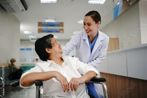 Healthcare and Medicine! The hospital pre op room, nurses station and patient prep areas.