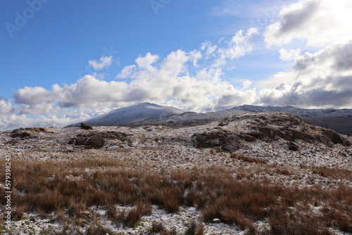 Snowdon Snowdonia wales winter