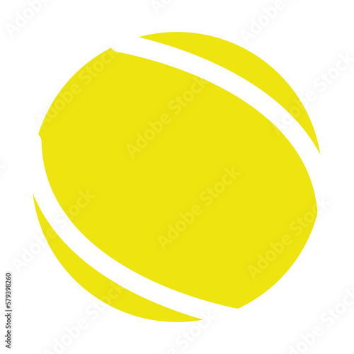 Tennis ball icon png image with transparent background