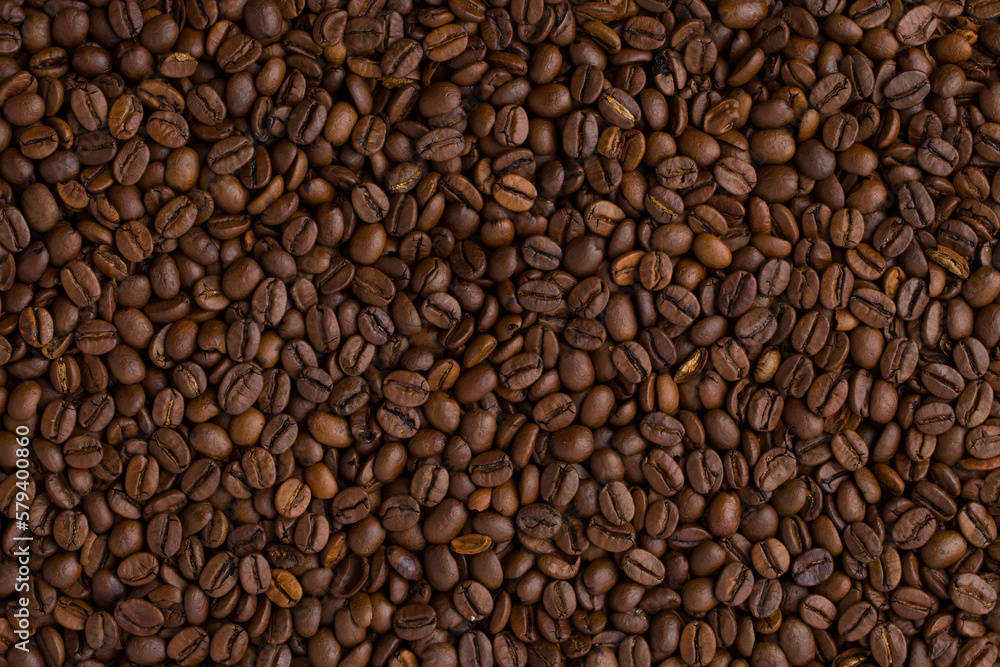 Roasted coffee beans background abstract Roasted coffee beans background abstract