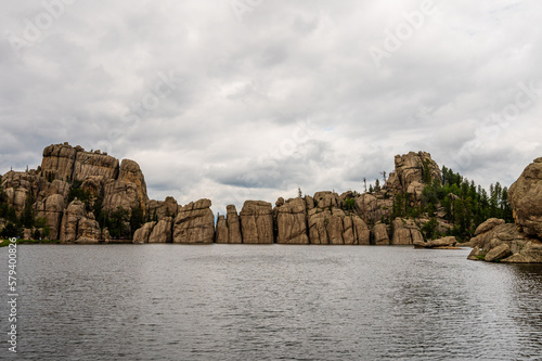 Lake Sylvan in Custer State Park, South Dakota