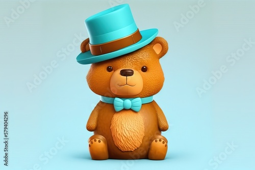 funny bear, cartoon character © Яна Деменишина