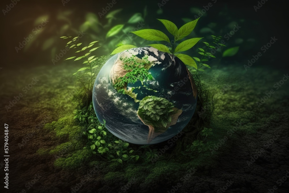 There is only one planet, and this design was inspired by World ...