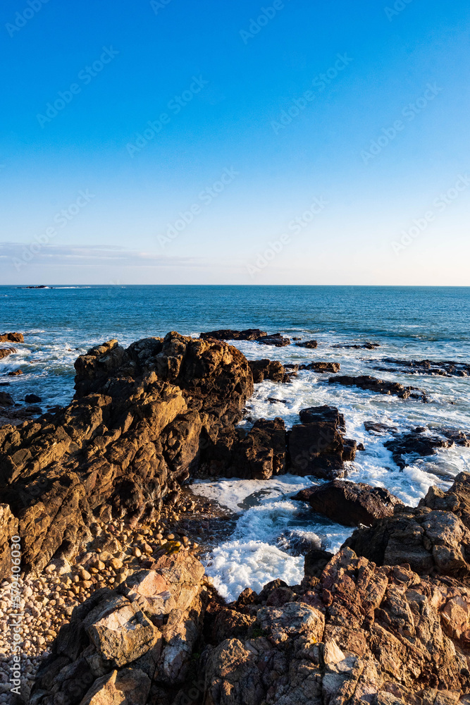 Sea and rocks in France Sea and rocks in France