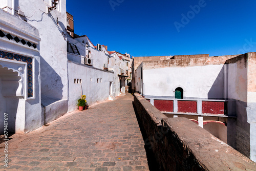 Casbah Of Algiers. Narrow streets of old city