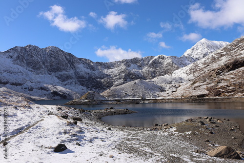 Snowdon, Snowdonia wales winter