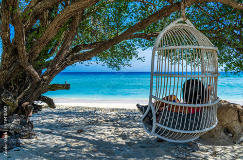 Beach view, Gili Island, Indonesia