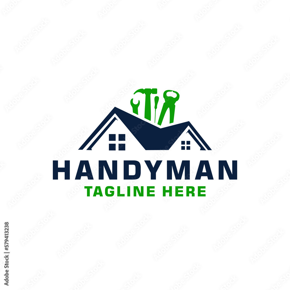 handyman service icon vector emblem logo inspiration handyman service icon vector emblem logo inspiration
