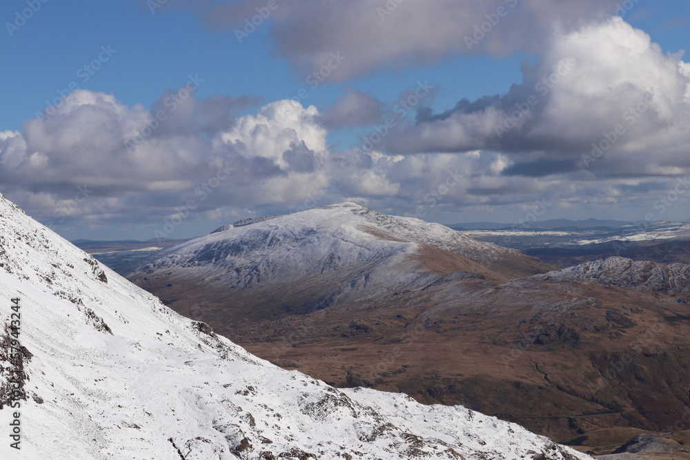 Snowdon, Snowdonia wales winter