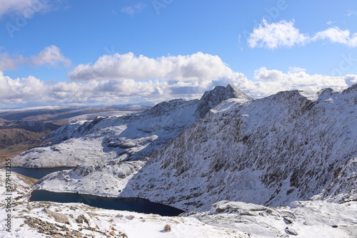 Snowdon, Snowdonia wales winter © MountainGlory