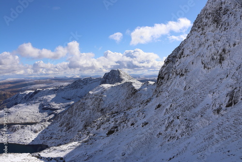 Snowdon  Snowdonia wales winter