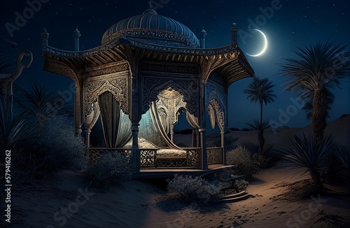 Arabian nights Ramadan Kareem photo