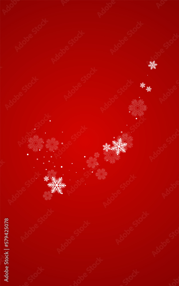 White Snow Vector Red Background. Abstract White Snow Vector Red Background. Abstract