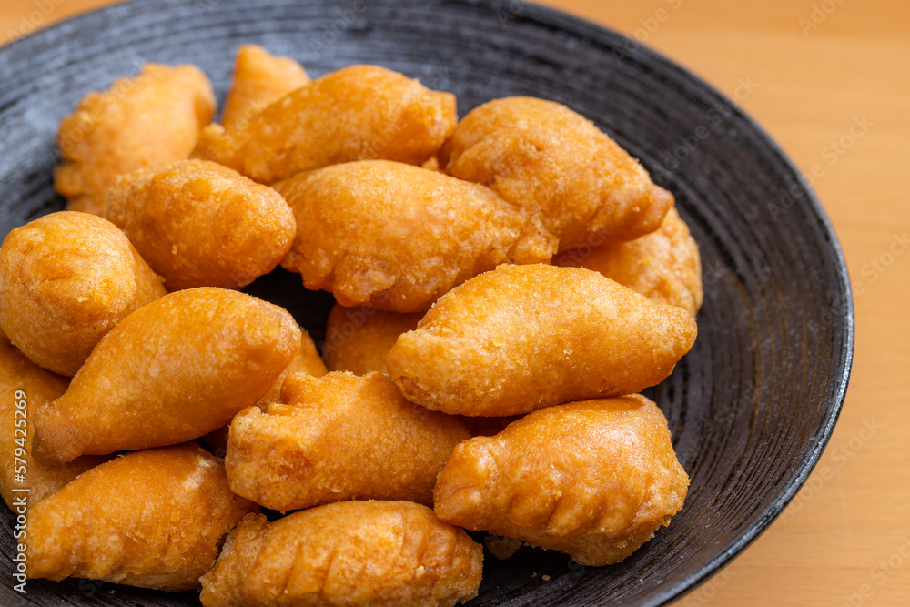 Crispy peanut puff for traditional Lunar new year Crispy peanut puff for traditional Lunar new year