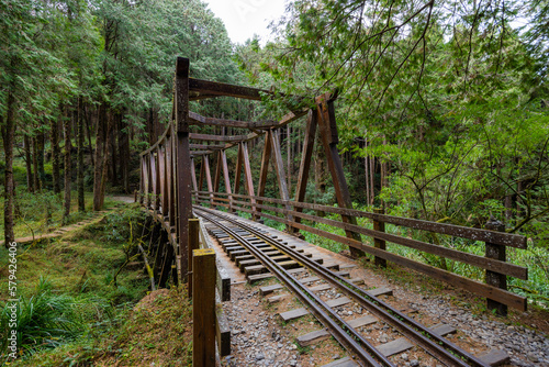 Alishan Forest Railway in Taiwan