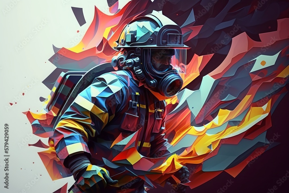 Be a hero: Join the ranks of our cartoon firemen - Generative AI Be a hero: Join the ranks of our cartoon firemen - Generative AI