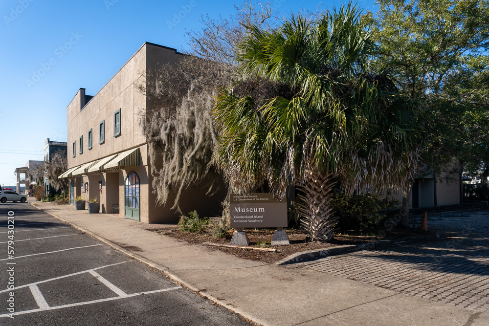 St Marys Georgia Cumberland Island National Seashore Museum