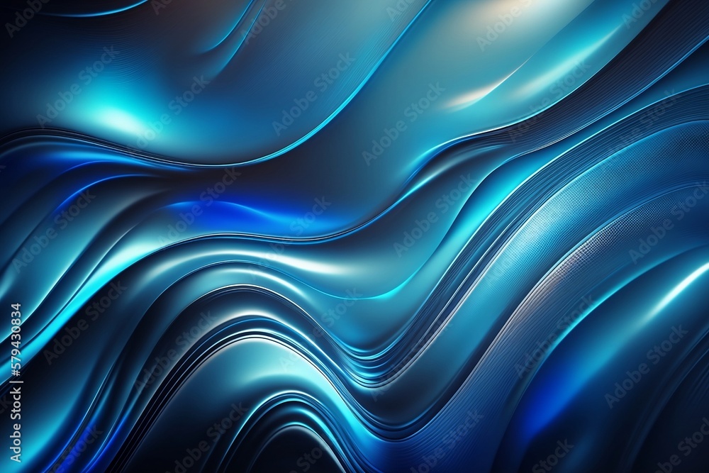 A Beautiful Shiny Blue Texture Background. Generative AI A Beautiful Shiny Blue Texture Background. Generative AI