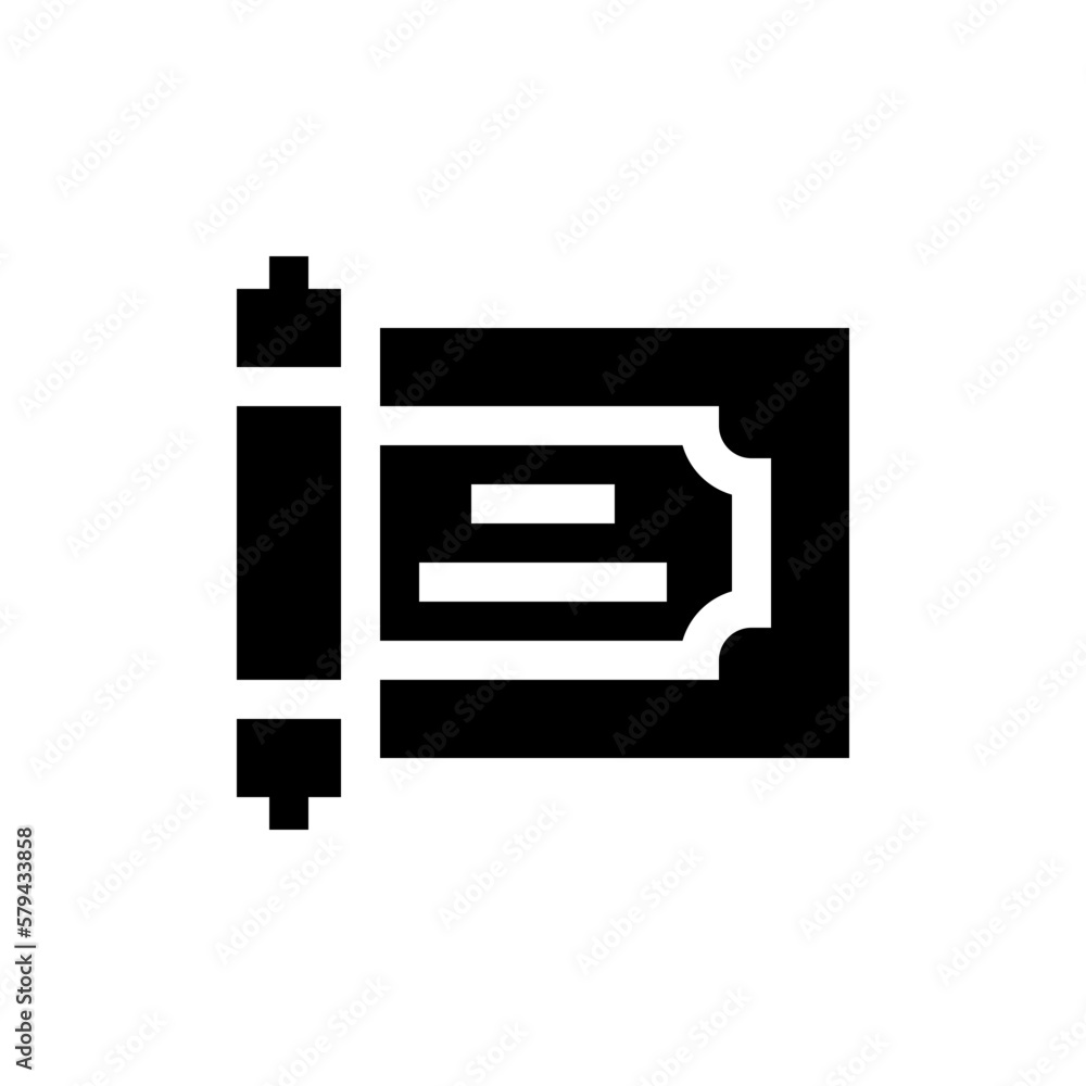 scroll glyph icon scroll glyph icon