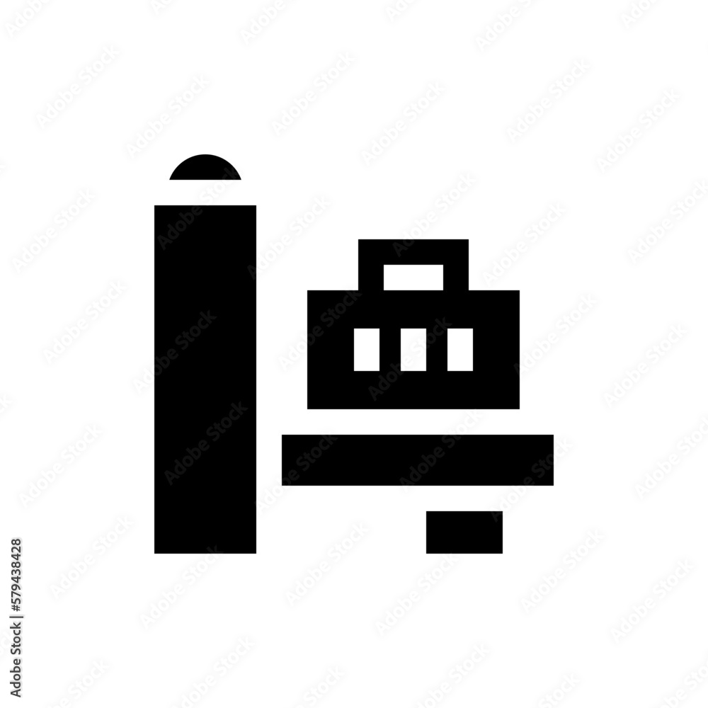 scanner glyph icon scanner glyph icon