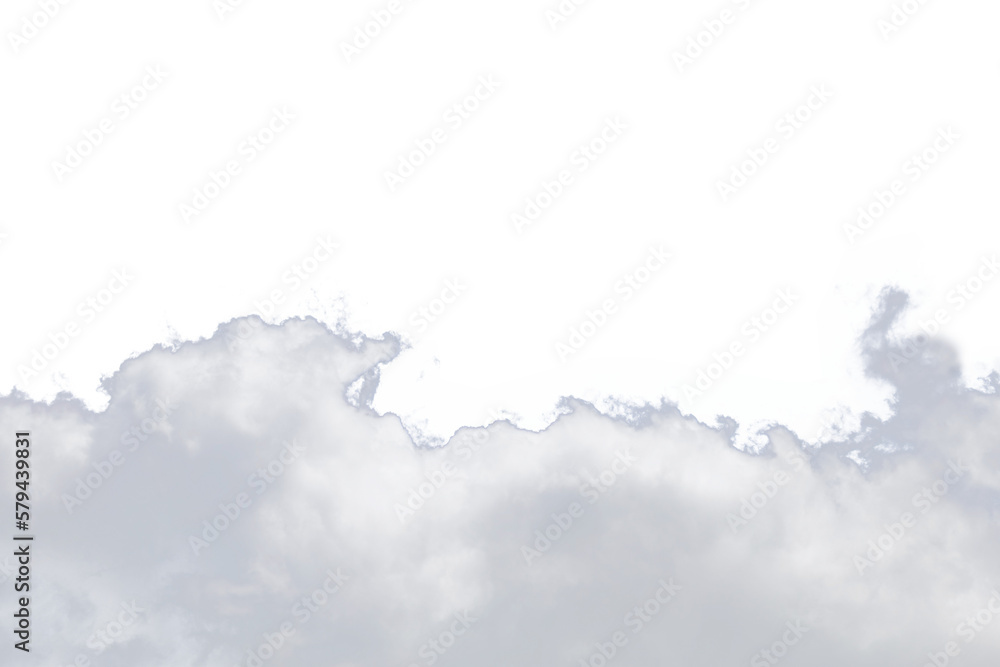 Clouds isolated . Save with clipping path.