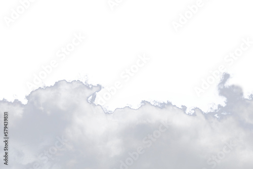 Clouds isolated . Save with clipping path.