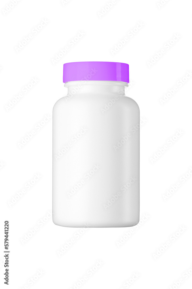 Pills bottle on white background. Isolated Pills bottle on white background. Isolated