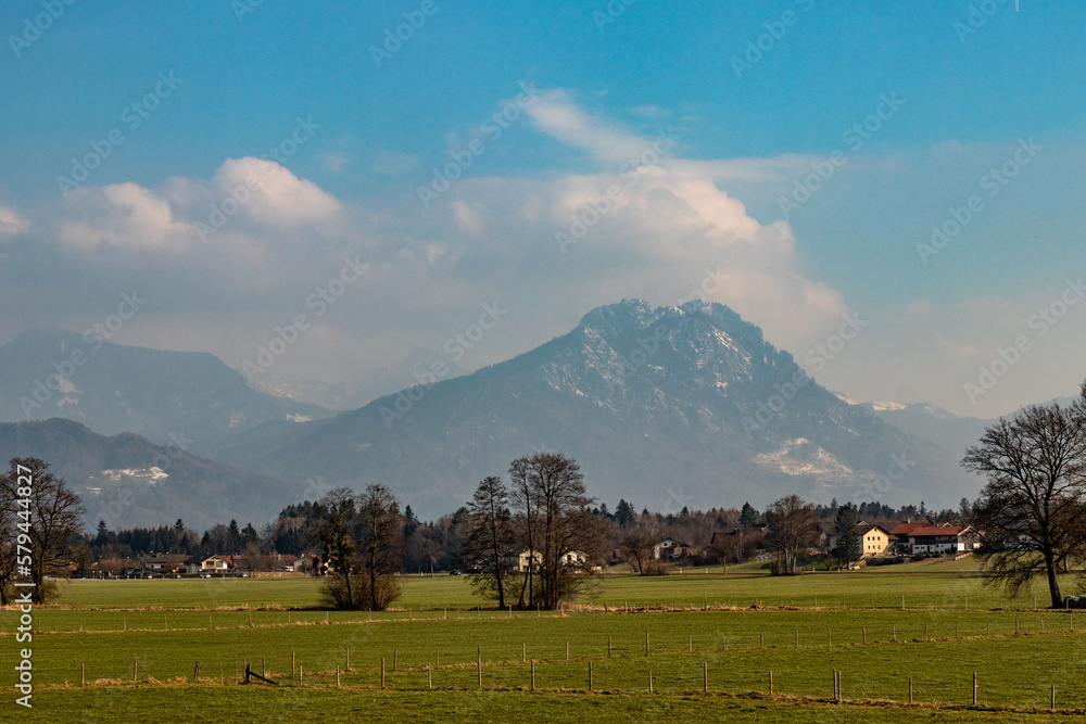 Alpy na Bawarii - obrazy, fototapety, plakaty 