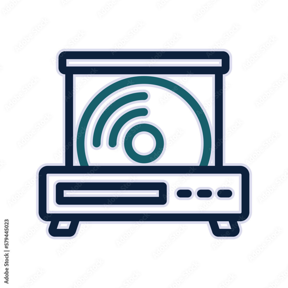 Dvd Player icon. sign for mobile concept and web design. vector illustration Dvd Player icon. sign for mobile concept and web design. vector illustration