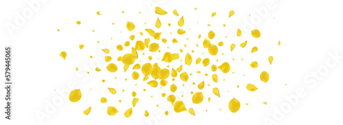 Mustard Cherry Blur Vector Panoramic White
