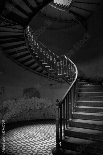 Historic staircase.