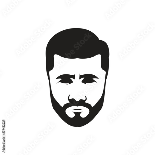 Man Logo | Man Face Logo | Vector Face Logo