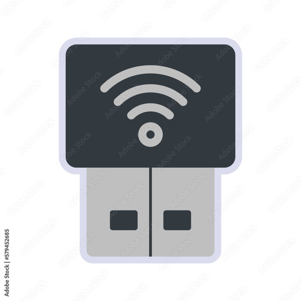 Usb Adapter icon. sign for mobile concept and web design. vector illustration Usb Adapter icon. sign for mobile concept and web design. vector illustration