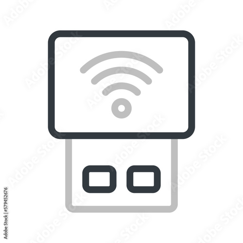 Usb Adapter icon. sign for mobile concept and web design. vector illustration