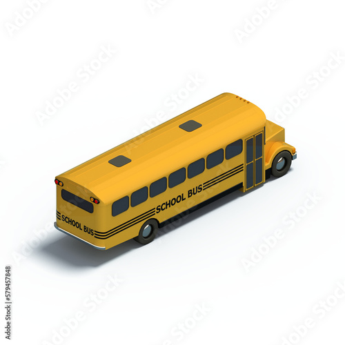 transparent vehicle isometric design