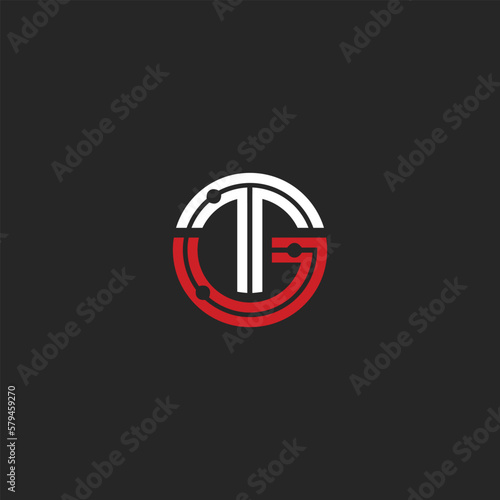 modern creative TG logo designs TG technology logo Free Download modern creative TG logo designs TG technology logo - GFXLoad