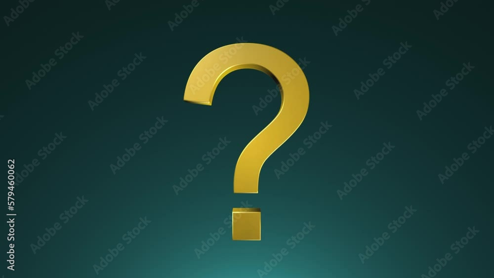 question marks animation dark blue green background question marks animation dark blue green background