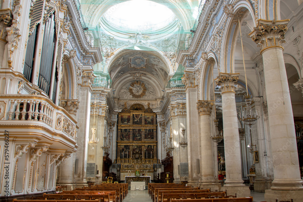Interior of Duomo of San Giorgio, 