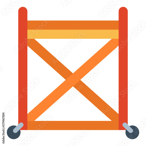scaffolding flat icon style