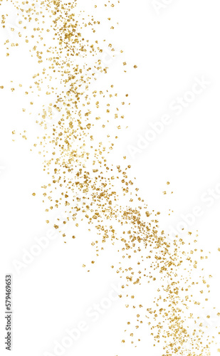 Gold Foil Frame  gold splatter glitter. Gold brush stroke golden  abstract foil glitter frame glowing particle.