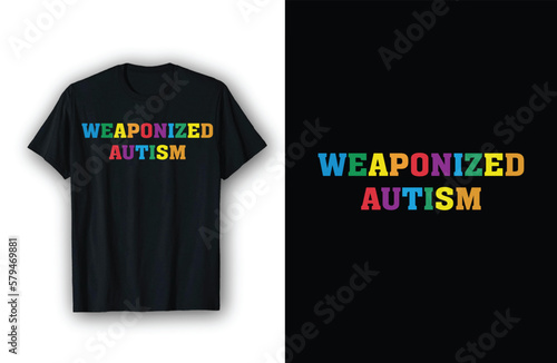 Autism Awareness Month Autism t-shirt Design