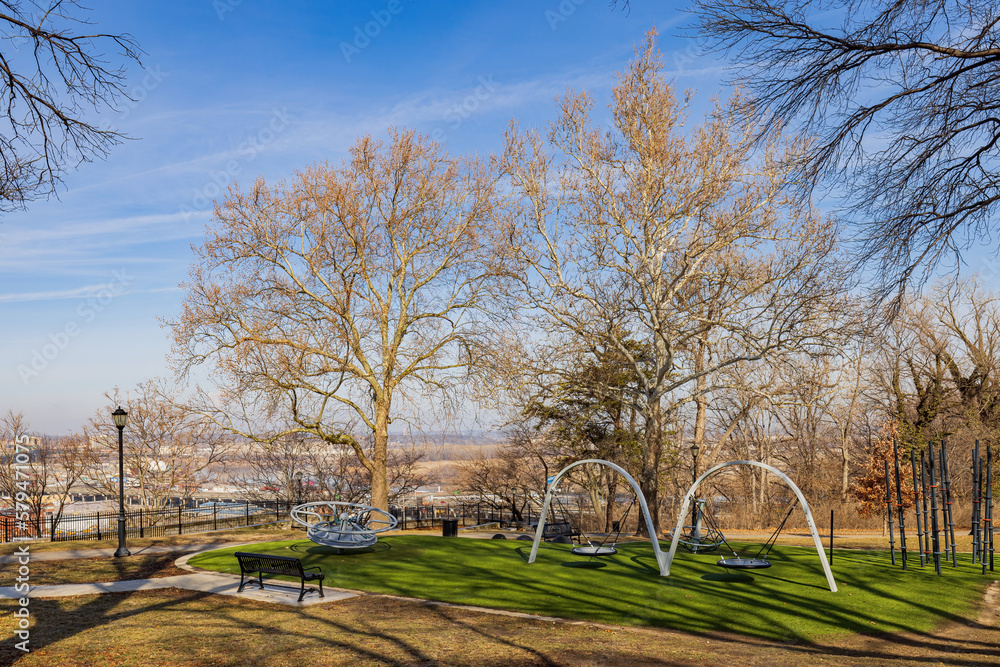Sunny view of the Ermine Case Junior Park Sunny view of the Ermine Case Junior Park